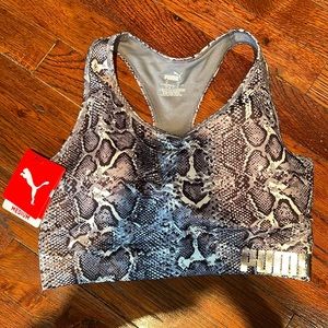 NWT Puma racer back sports bra